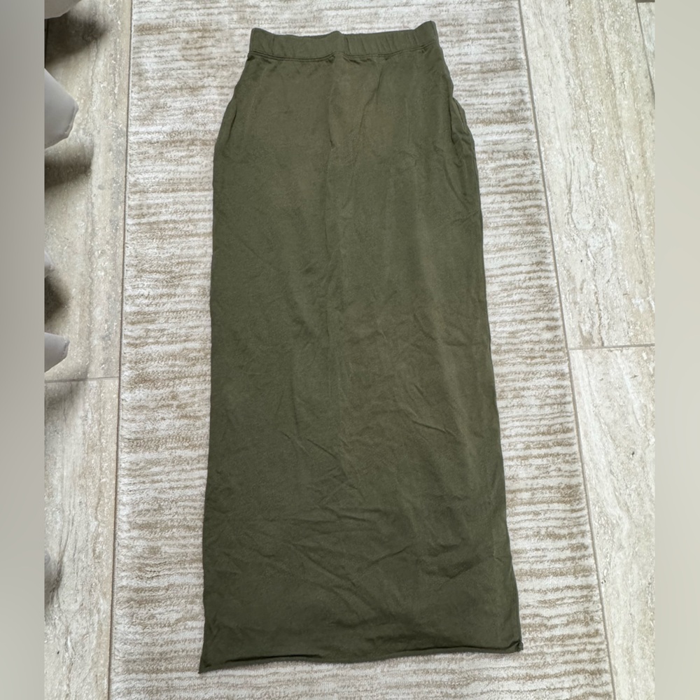 FP Beach Olive Green Women's Skirt